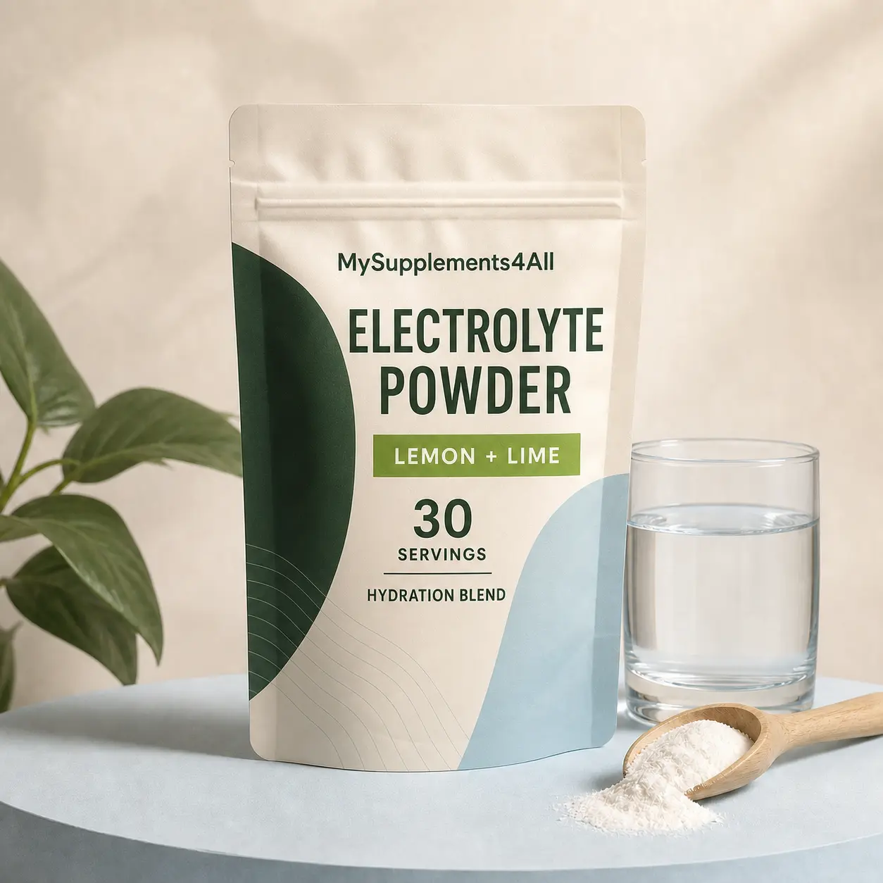 Electrolyte Powder — 270g pouch (60 servings) pack from My Supplements 4 All